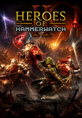 ปกเกม Heroes of Hammerwatch II Celestial Ruins