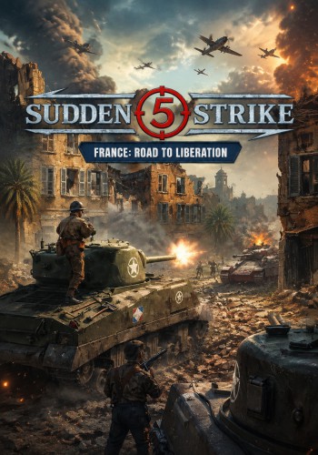 ปกเกม Sudden Strike 5 France Road to Liberation