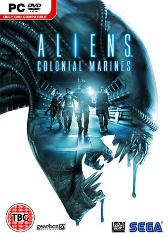 ปกเกม Aliens Colonial Marines