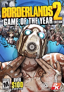 ปกเกม Borderlands 2 Game of the Year Edition