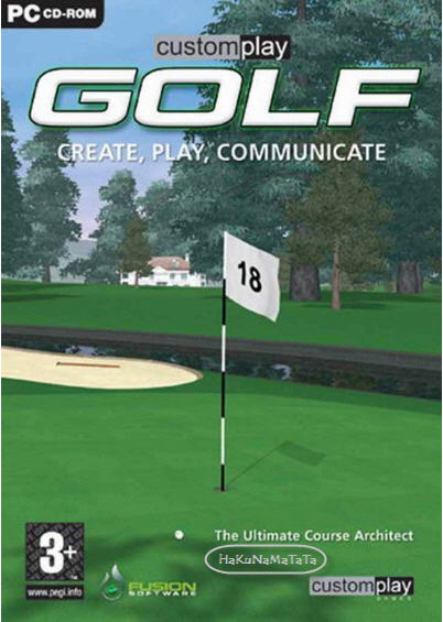 ปกเกม CustomPlay Golf 2010