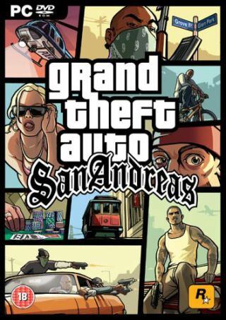 ปกเกม GTA San Andreas
