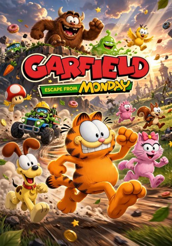 ปกเกม Garfield Escape from Monday
