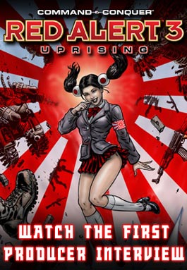 ปกเกม Red Alert 3 Uprising