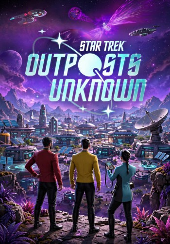 ปกเกม Star Trek Outposts Unknown