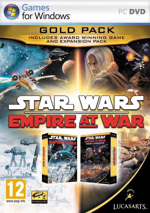 ปกเกม Star Wars Empire at War Gold Pack