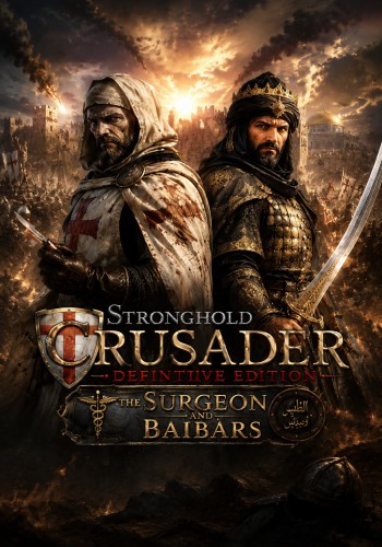 ปกเกม Stronghold Crusader Definitive Edition The Surgeon and Baibars