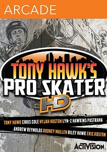 ปกเกม Tony Hawks Pro Skater HD