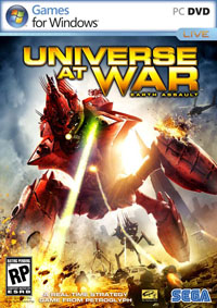 ปกเกม Universe At War Earth Assault